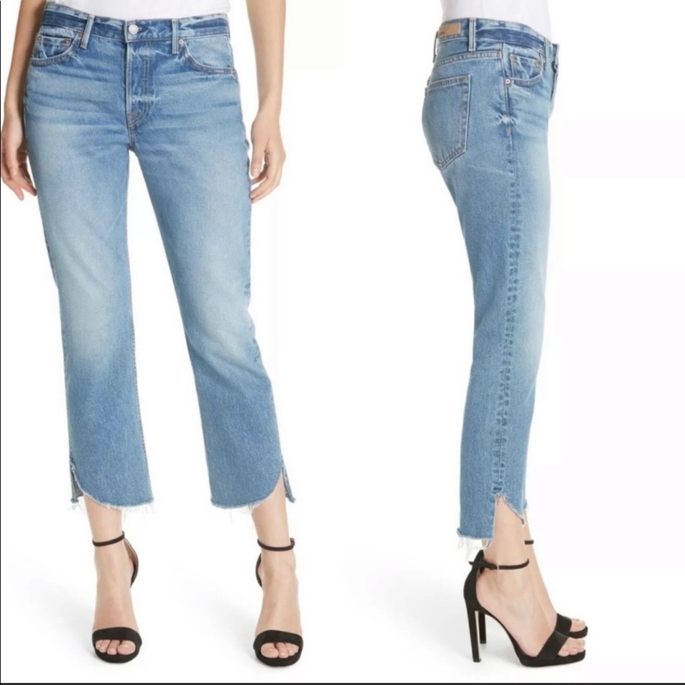 GRLFRND Tatum, NWT, curves step, hem jeans Turn blue, NEW, awesome!